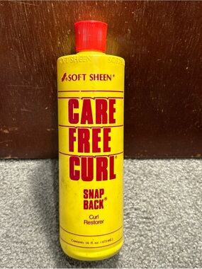 Dirty Bottle - Softsheen Carson Care Free Curl Snap Back Curl Restorer 16oz